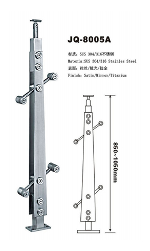 Stainless Steel Stair Handrail