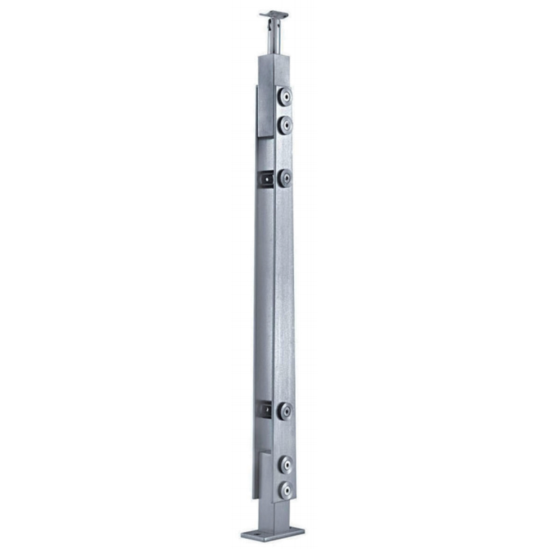 Factory Custom Price Stainless Steel Deck Railing Posts JQ-8005