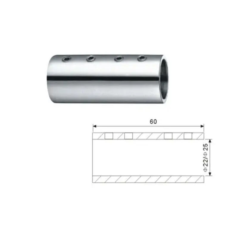 Stainless Steel Round Tube Connector