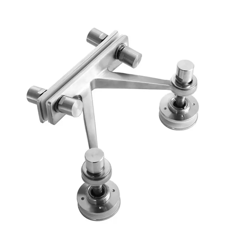 Custom Stainless Steel Two Arms Spider Glass Fittings Details China Factory