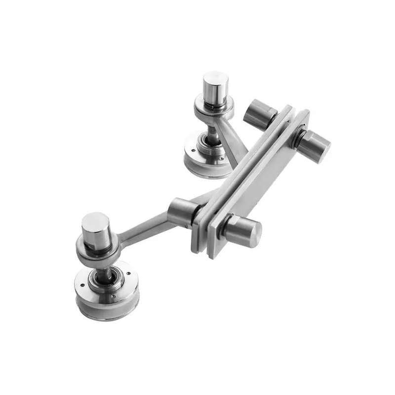 Custom Stainless Steel Two Arms Spider Glass Fittings Details China Factory