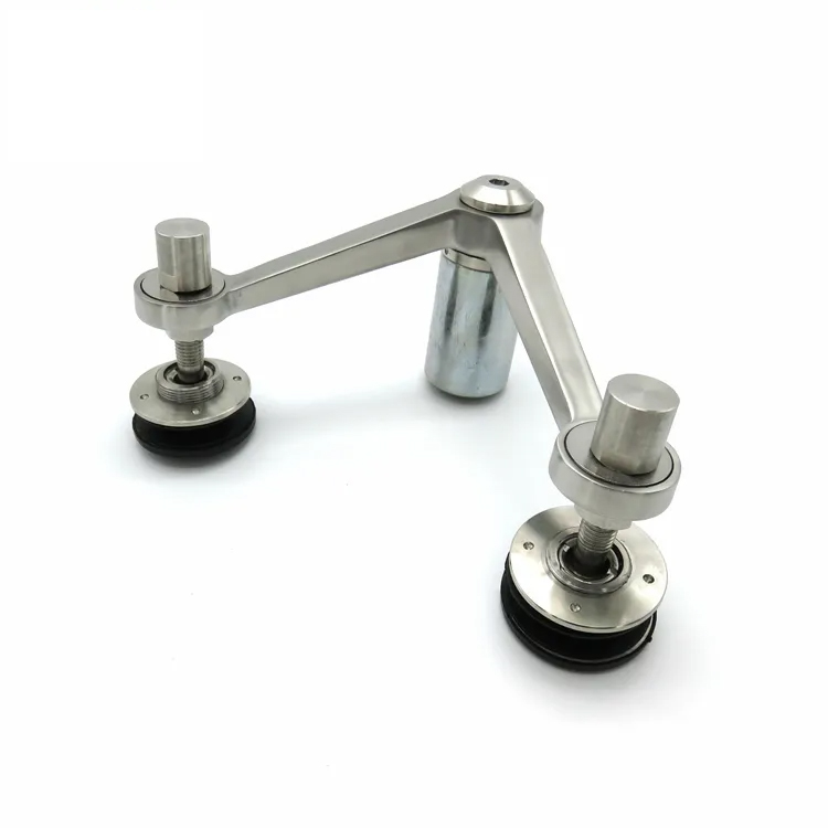 Custom 2 Legs Arms 304 Stainless Steel Glass Curtain Wall Fittings Accessories Spiders fittings