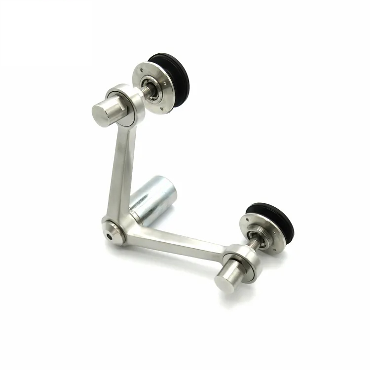 Custom 2 Legs Arms 304 Stainless Steel Glass Curtain Wall Fittings Accessories Spiders fittings