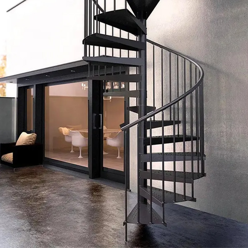 Spiral Stainless Steel Staircase