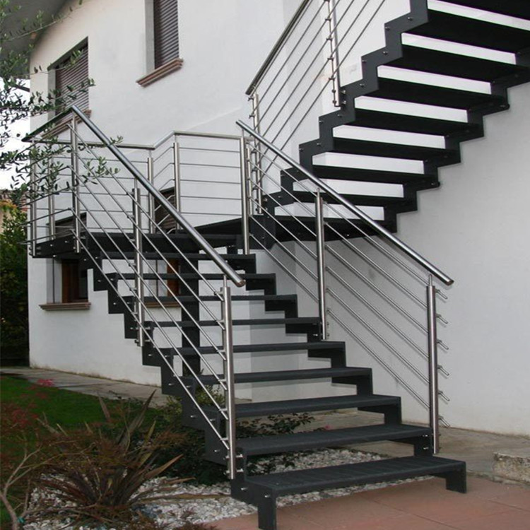 Custom Outdoor Stainless Steel Stairs Supplier