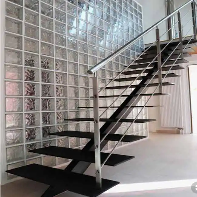 Hot Selling Custom Stainless Steel Column Staircase Factory Wholesale Price