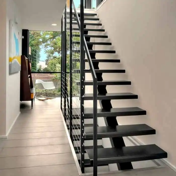 Hot Selling Custom Stainless Steel Column Staircase Factory Wholesale Price