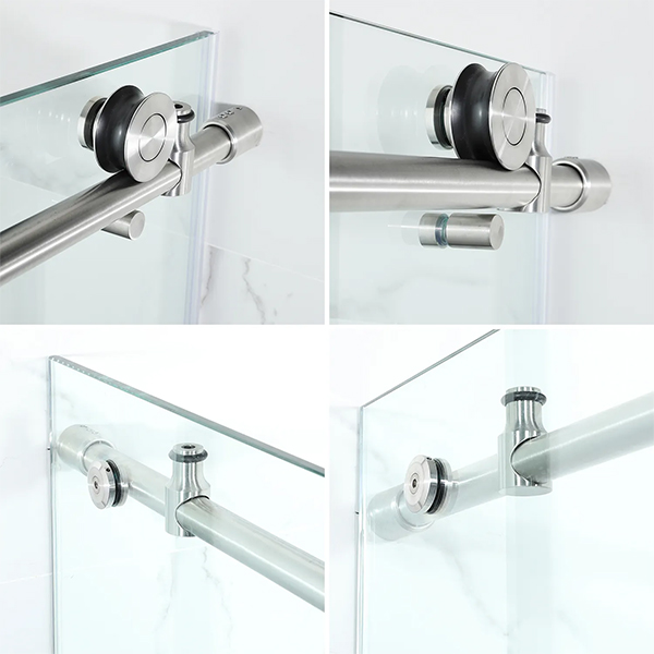 Frameless glass sliding door accessories