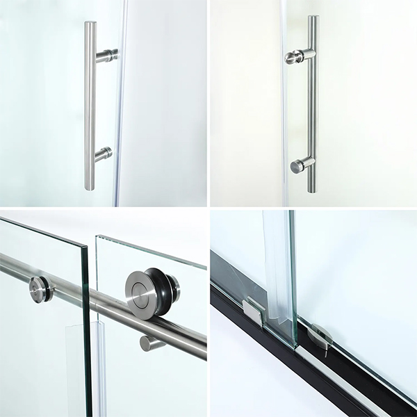 Frameless glass sliding door accessories